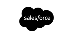 Salesforce logo, representing their partnership with Material