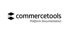 Commercetools logo, representing their partnership with Material