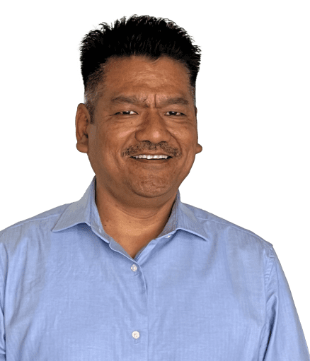 Headshot of Ritesh Gurung, VP-Technology at Material