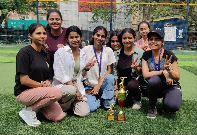 Cricket tournament with Material staff