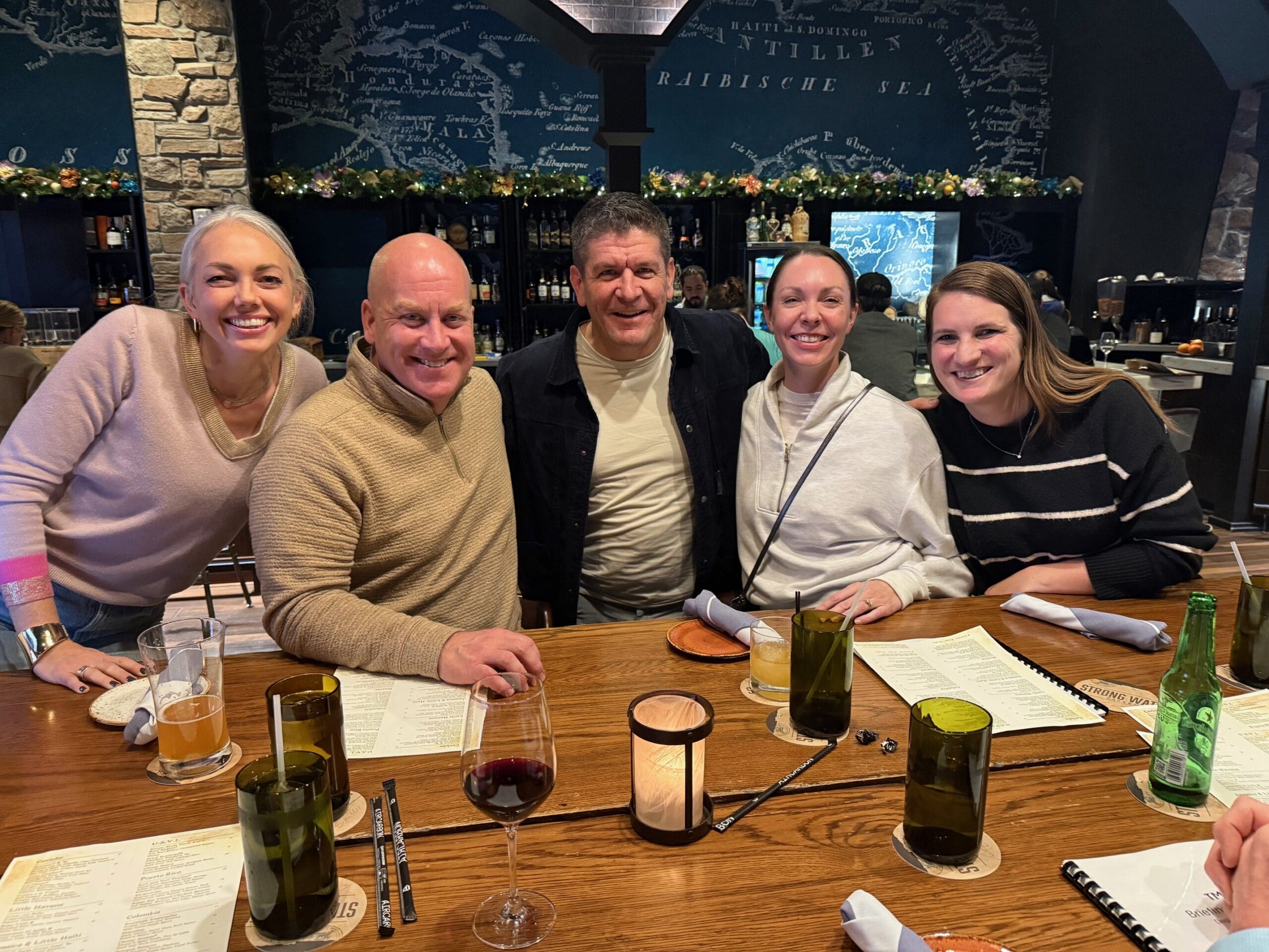 Team building event at Material