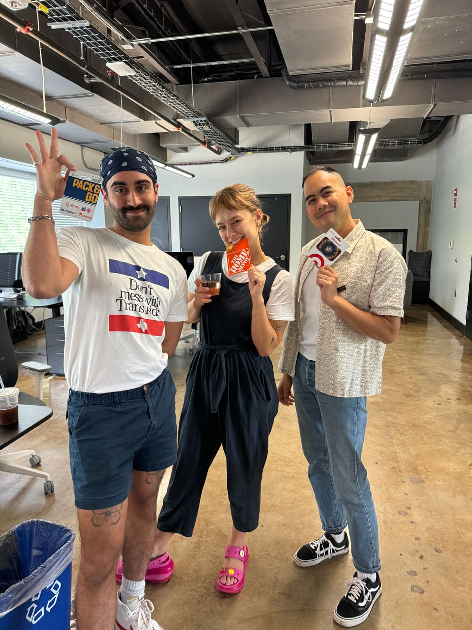 Pride month event at Material
