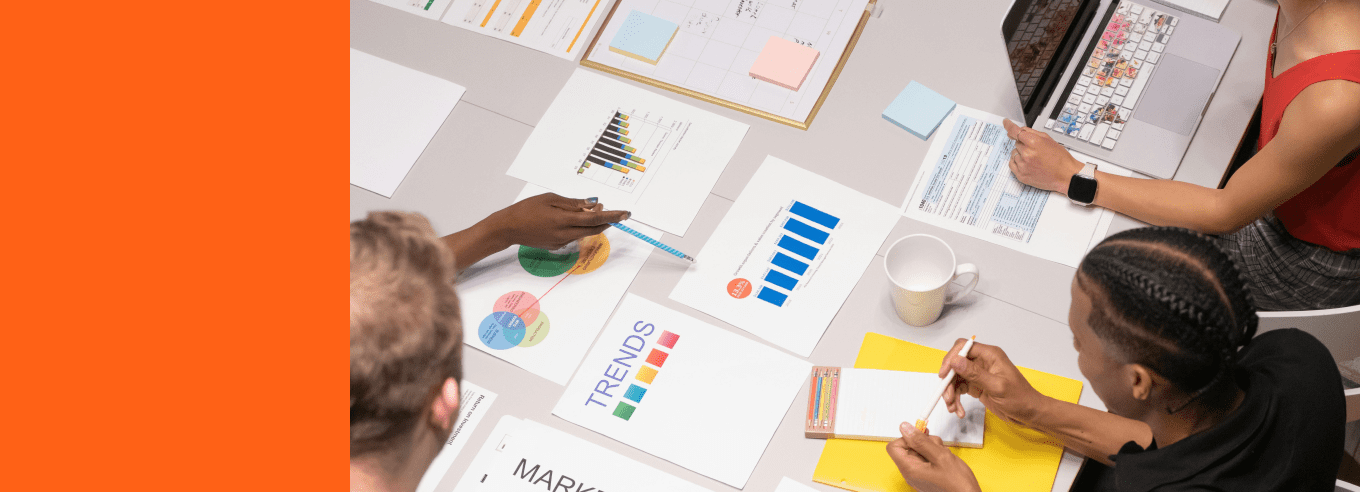 Desktop Banner Image representing Material's Harness agile insights combining great thinking and great speed.